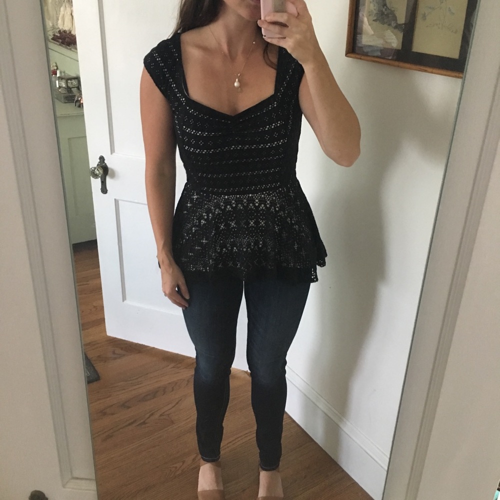 Peplum top